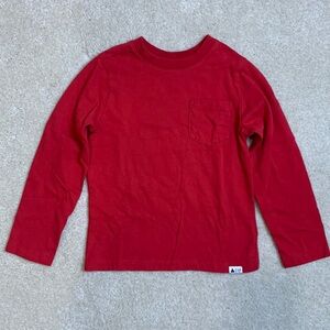 Gap long sleeve kids pocket t shirt